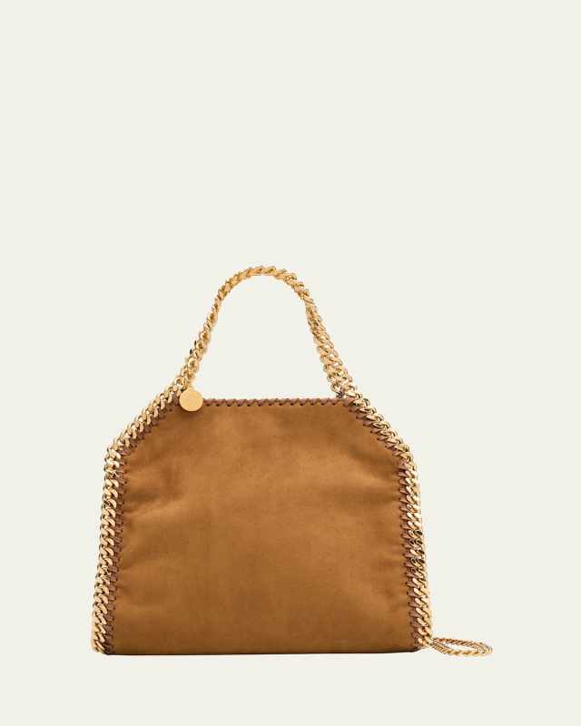 Falabella Mini Vegan Suede Crossbody Bag